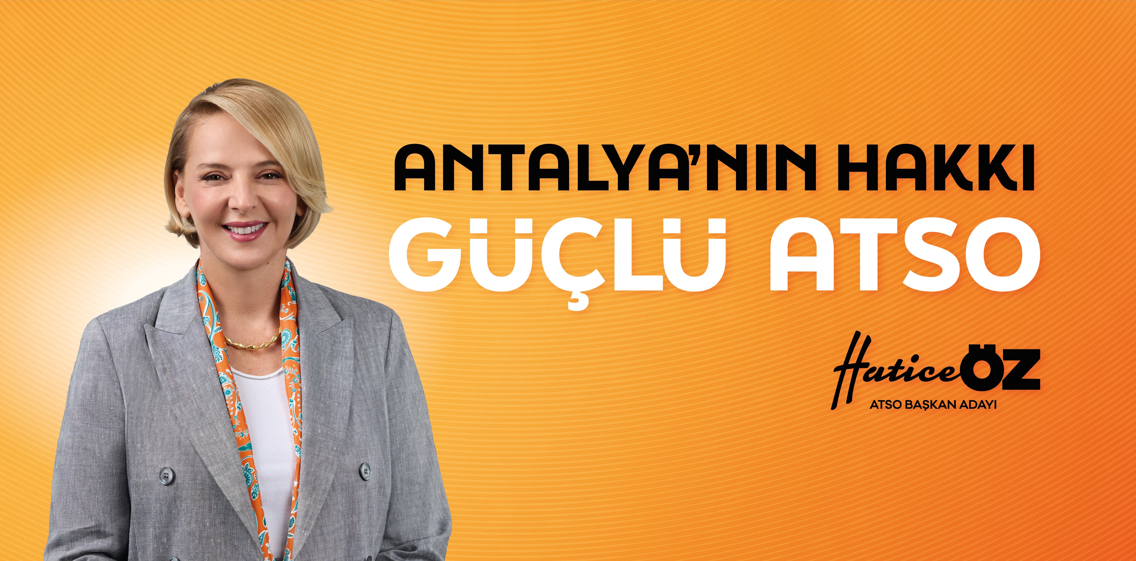 Hatice Öz — ATSO Başkan Adayı