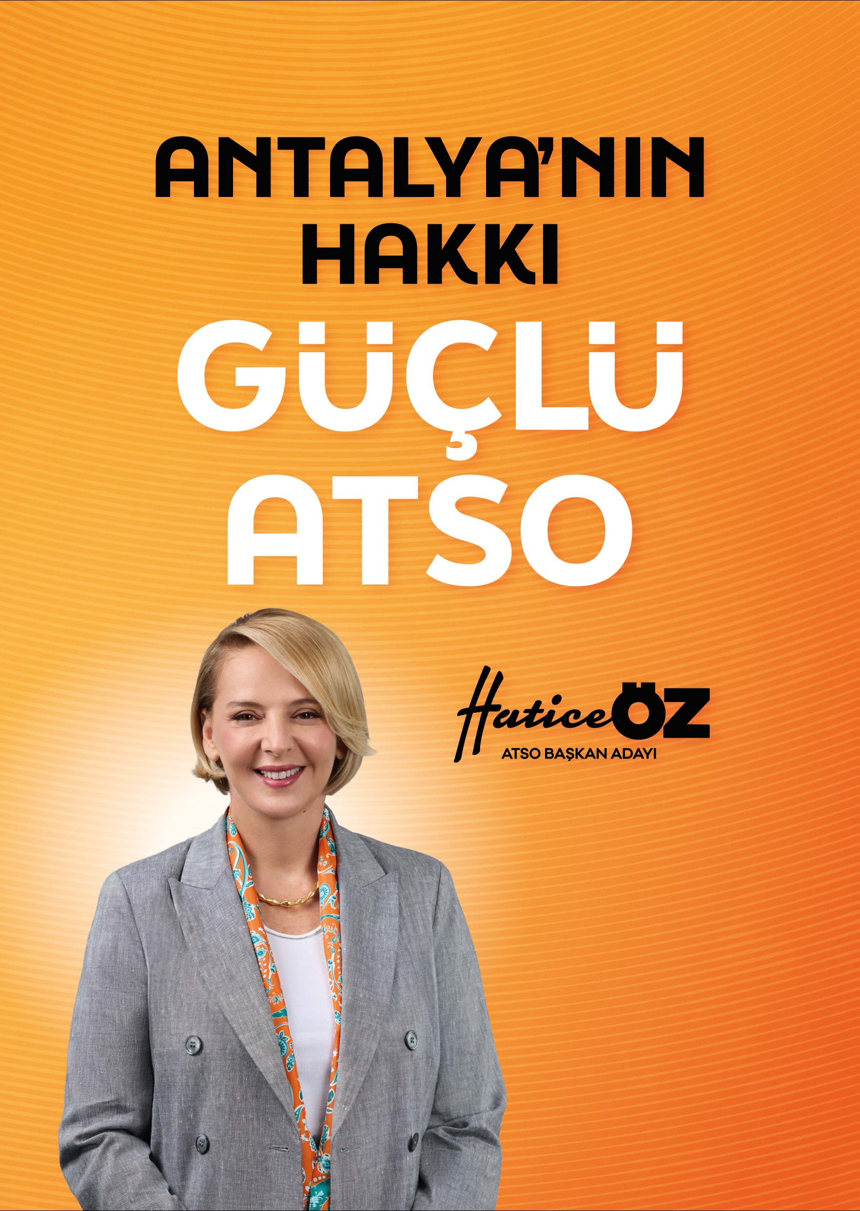 Hatice Öz — ATSO Başkan Adayı